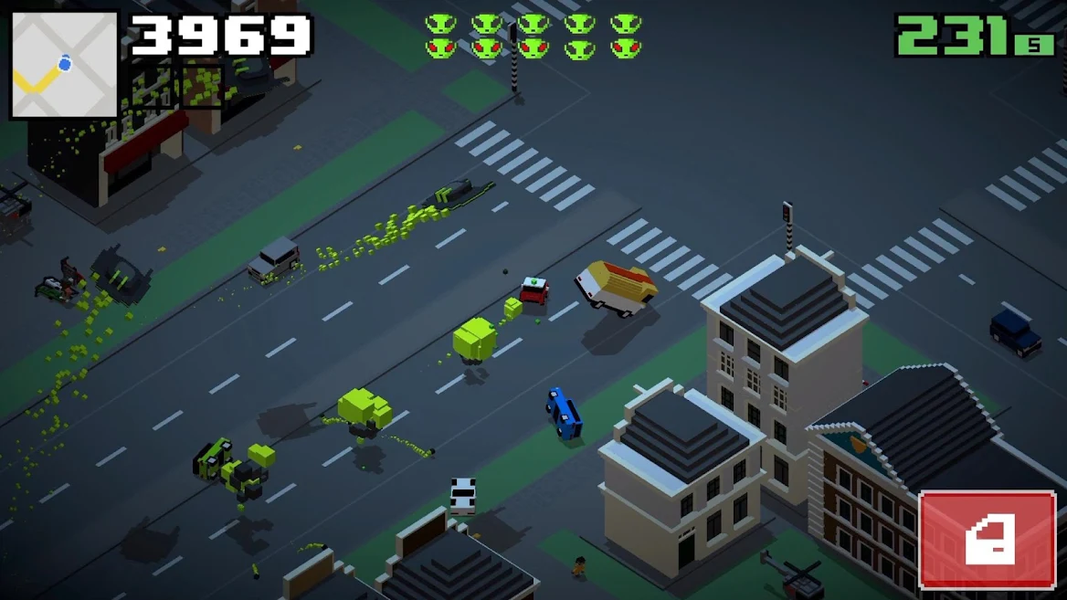 Smashy Road Wanted 2 Mod Apk v1.42 (Unlimited Cars/Money) 2