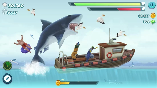 hungry shark gameplay