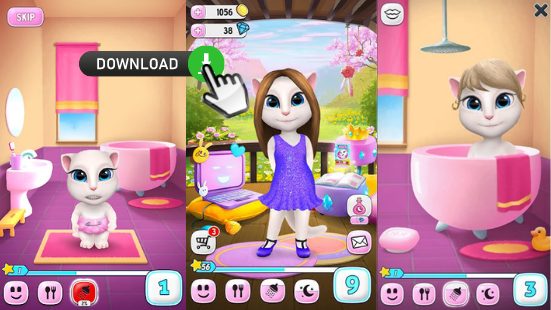 my talking angela outfit